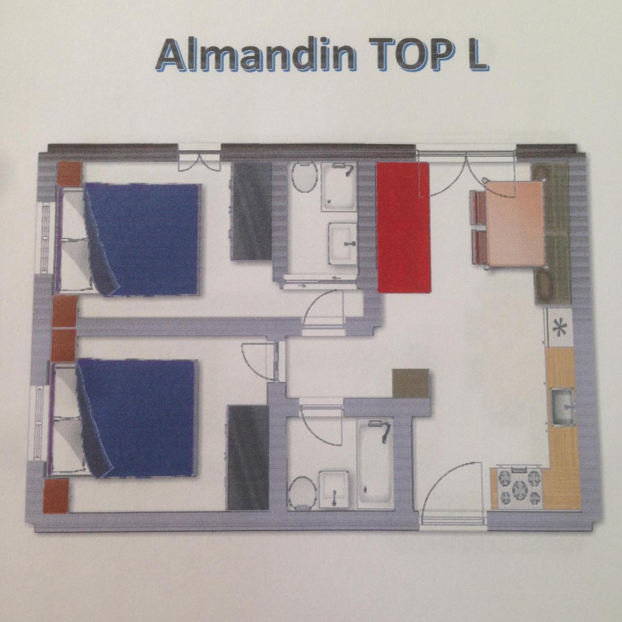 Almandin Apartments ايشجل المظهر الخارجي الصورة